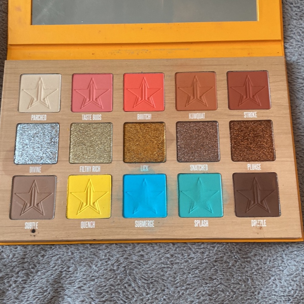 Jeffrey Star eyeshadow palette -Thirsty